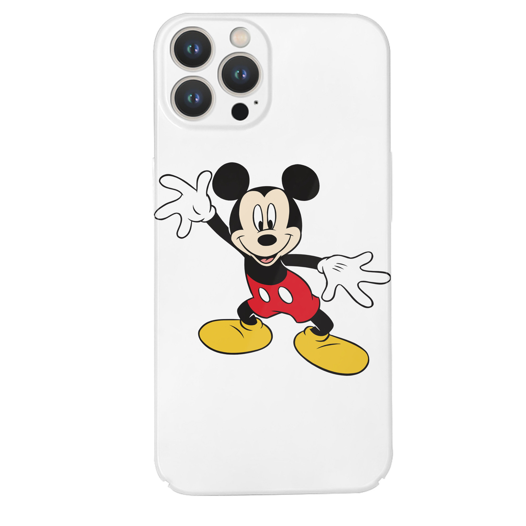 （画像用） ミッキーマウス Mickey Mouse 【iPhone 14シリーズ対応】ハードケース